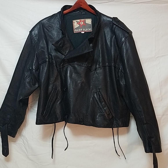 impuls point black Other - Vintage Impuls Point Black Leather Jacket